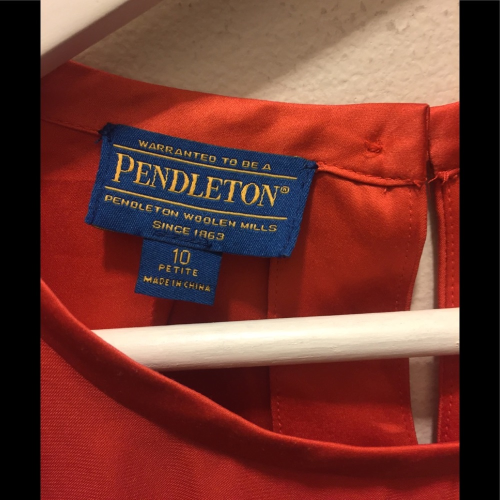 Pendleton Silk Blouse - image 2